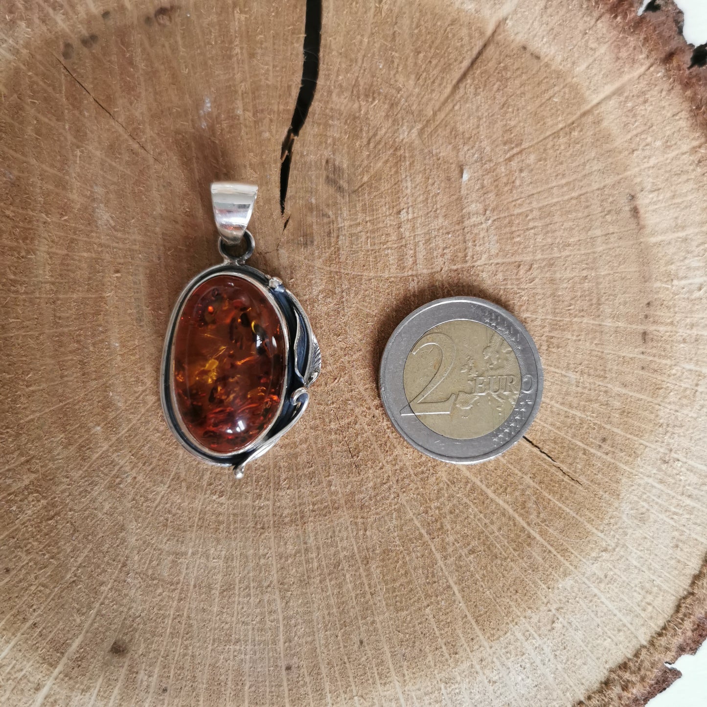 Pendentif en Ambre - Karolina