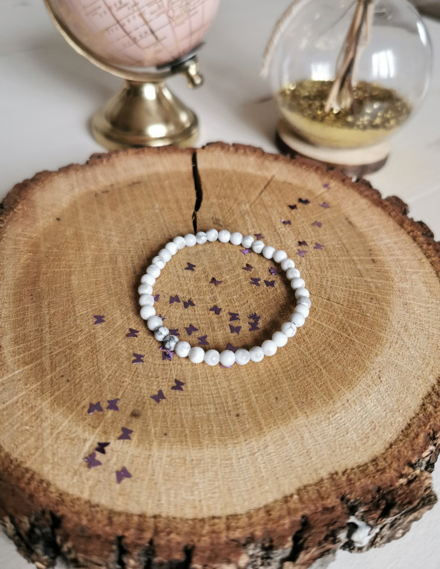Bracelet enfant en Howlite