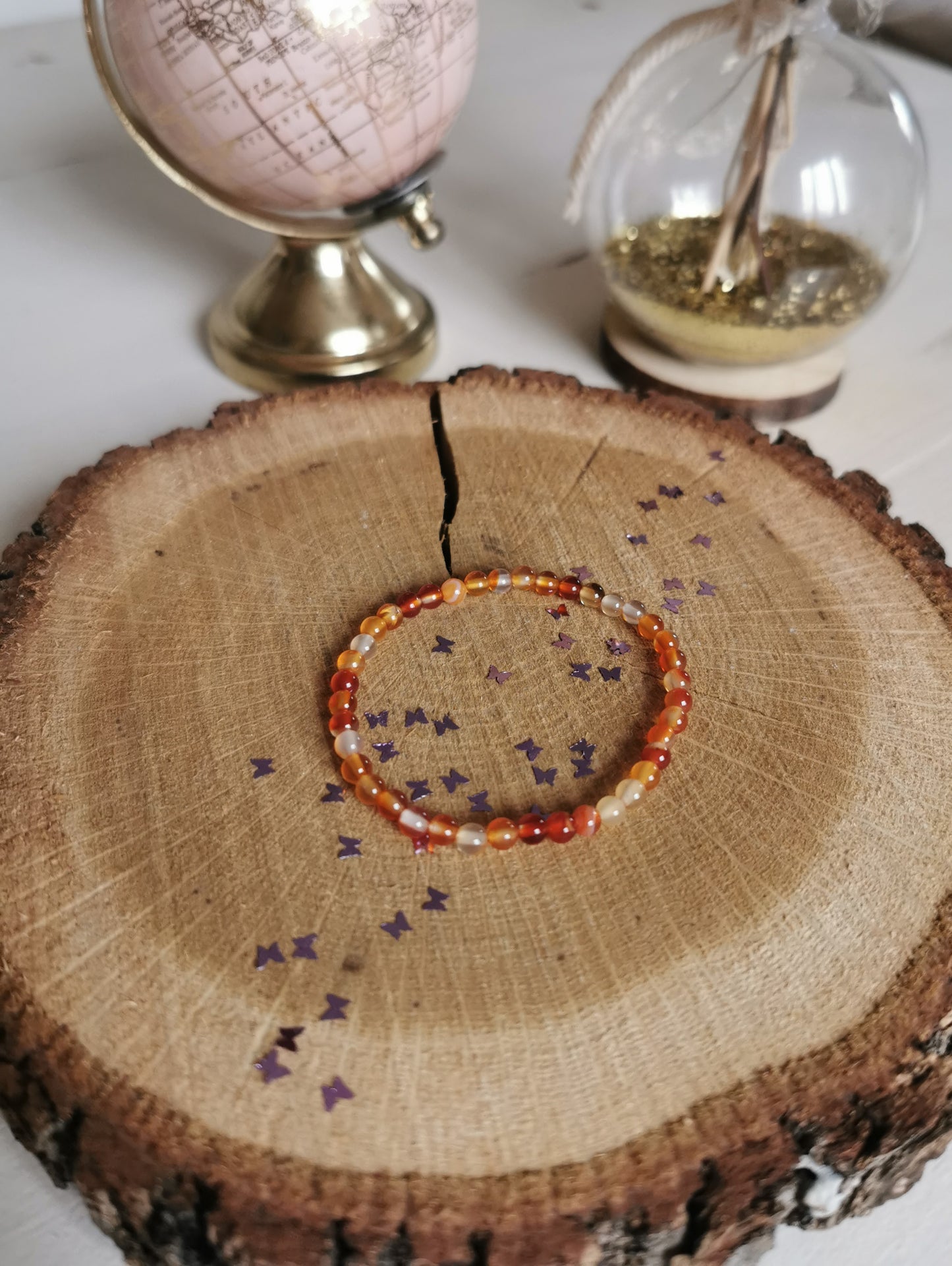 Bracelet enfant en Cornaline
