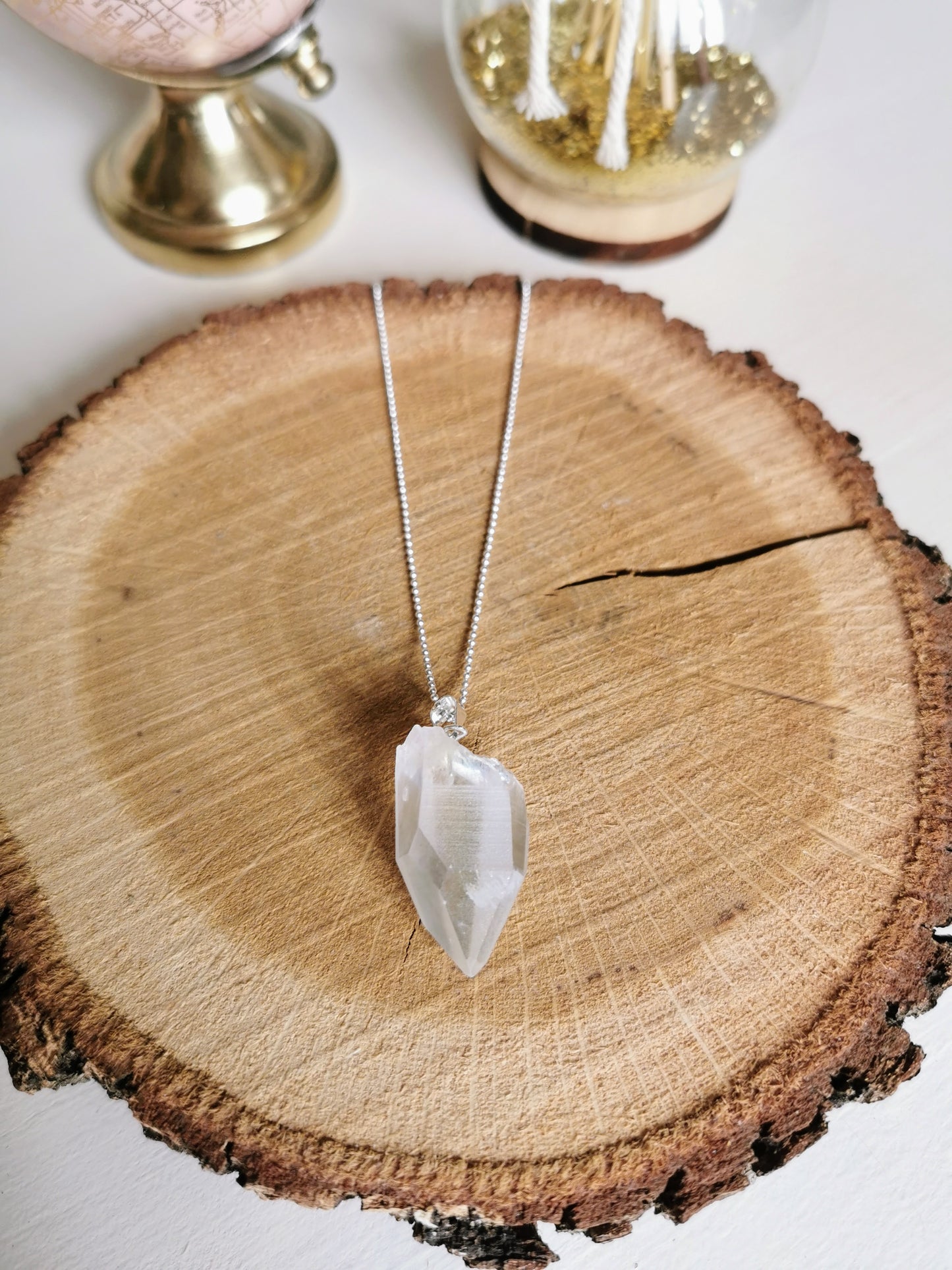Pendentif Aqua Aura brut