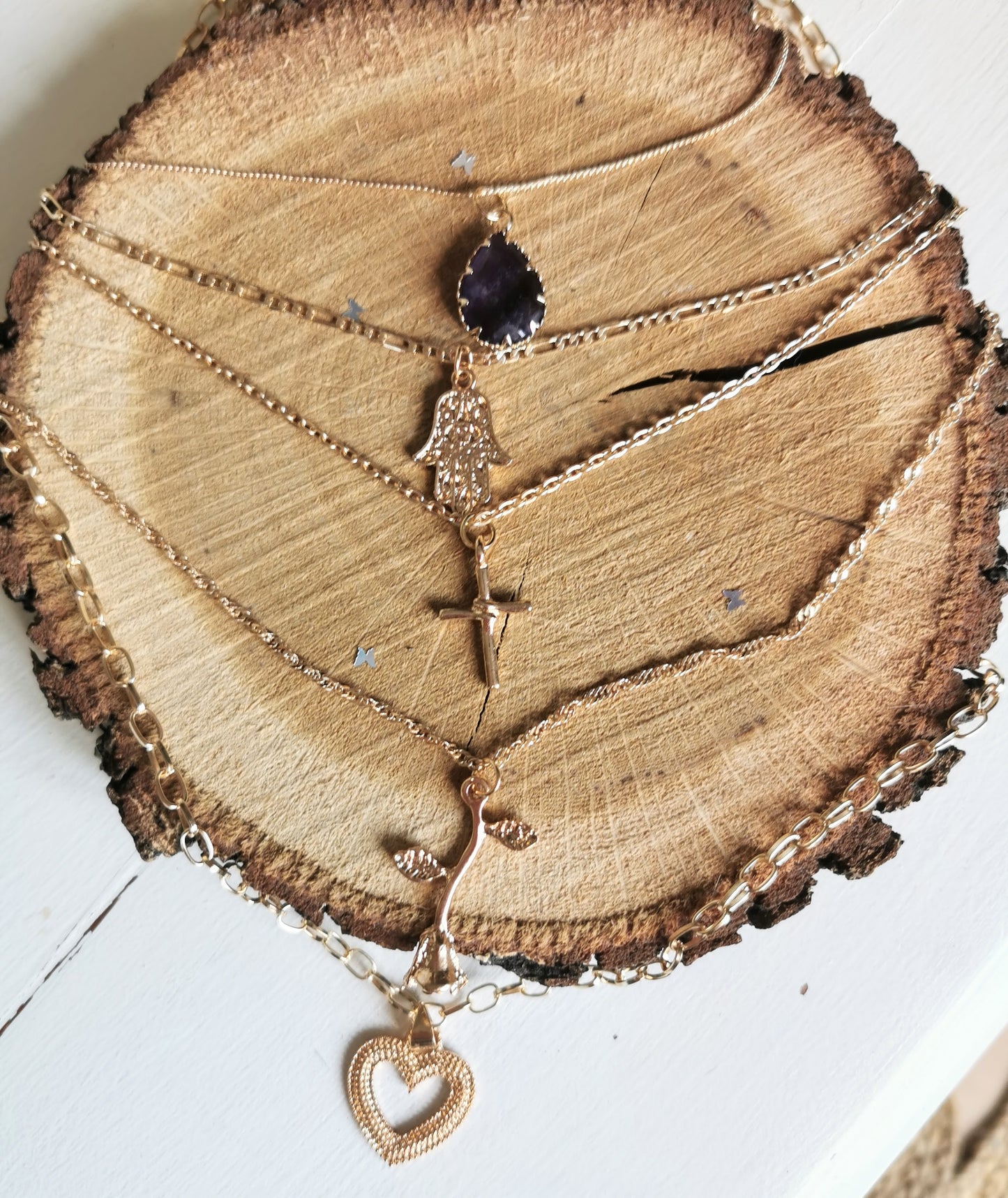 Collier multirangs JASMINE