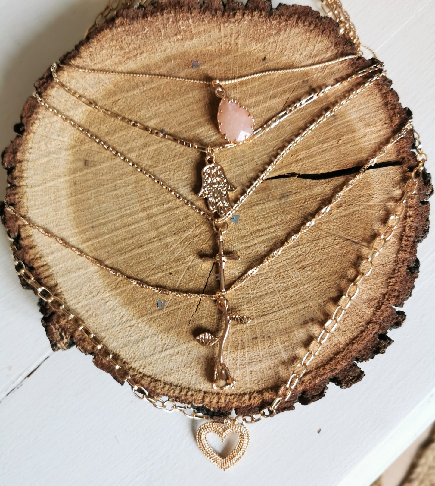 Collier multirangs JASMINE