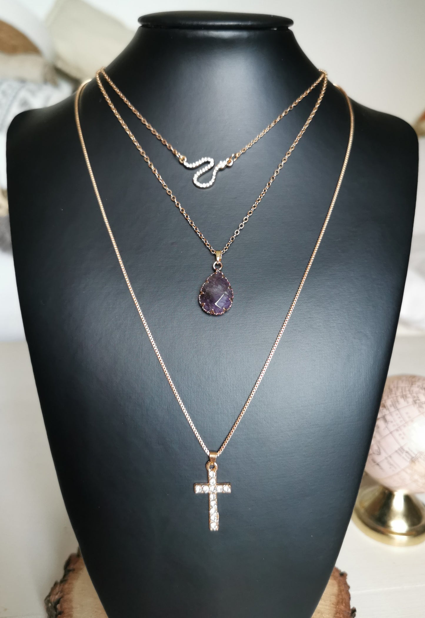 Collier multirangs BRITNEY