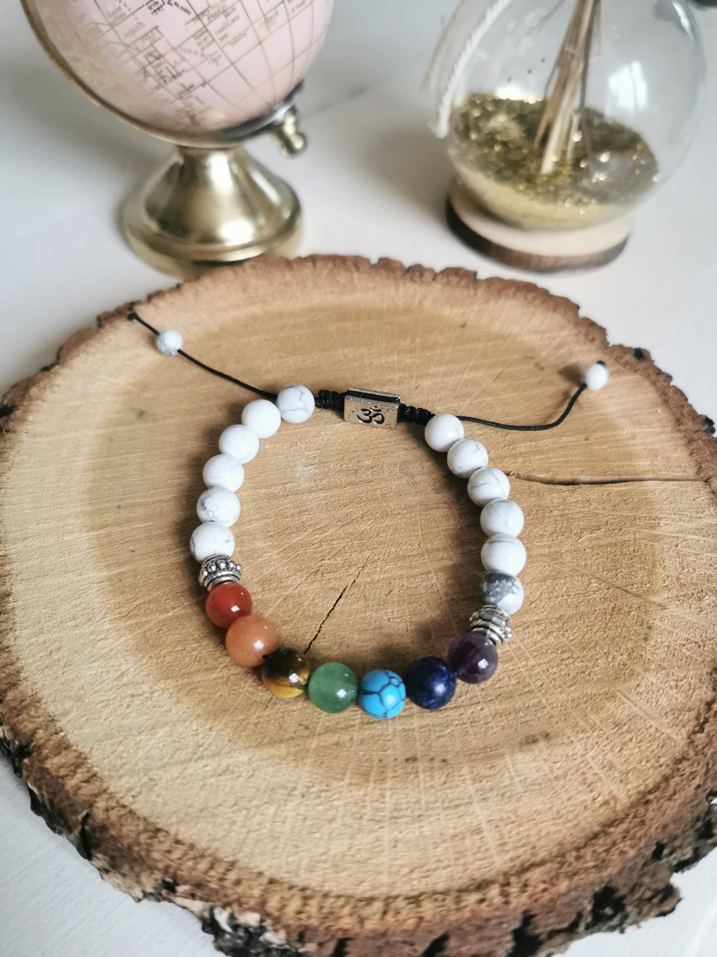 Bracelet 7 Chakras – Énergie, Harmonie & Arbre de Vie