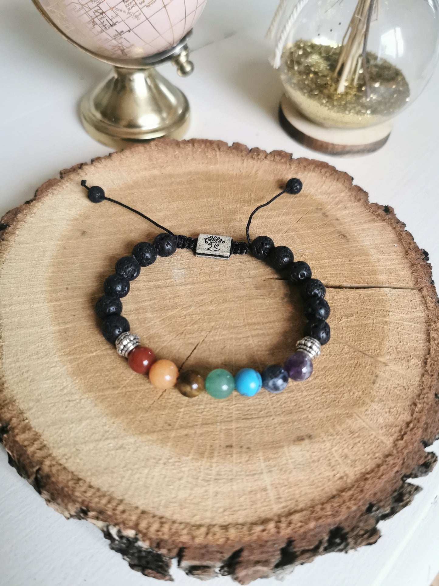 Bracelet 7 Chakras – Énergie, Harmonie & Arbre de Vie