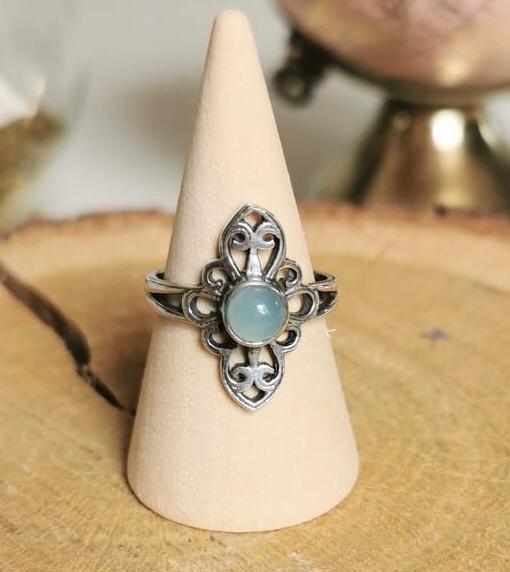 Bague ELENA en Aigue-Marine