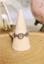Bague SELENA en Quartz Rose