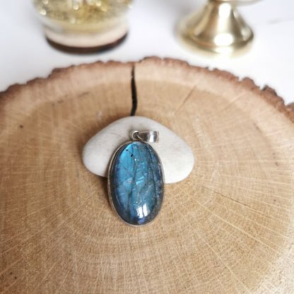 Pendentif en Labradorite - Leandra