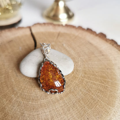 Pendentif Ambre - Audra