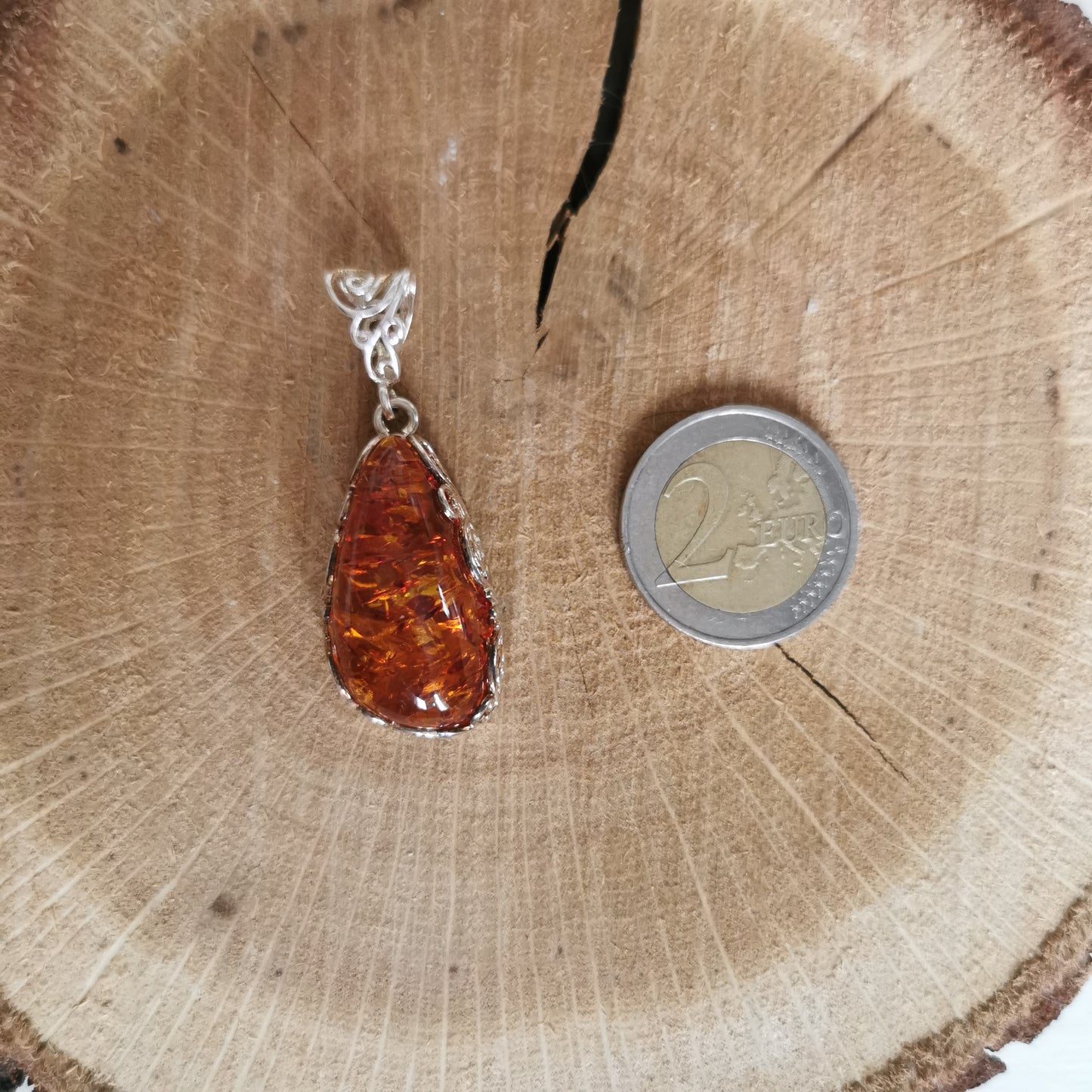 Pendentif en Ambre - Daina