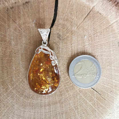 Pendentif en Ambre - Ausra