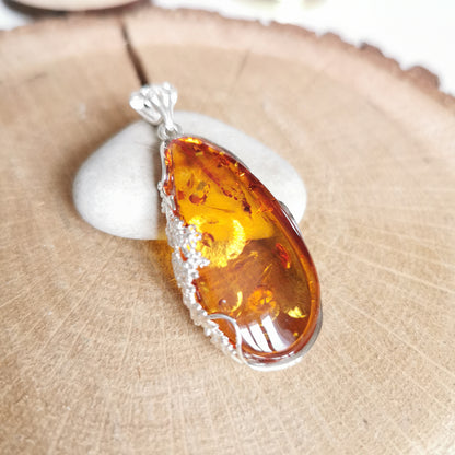 Pendentif en Ambre - Valentina