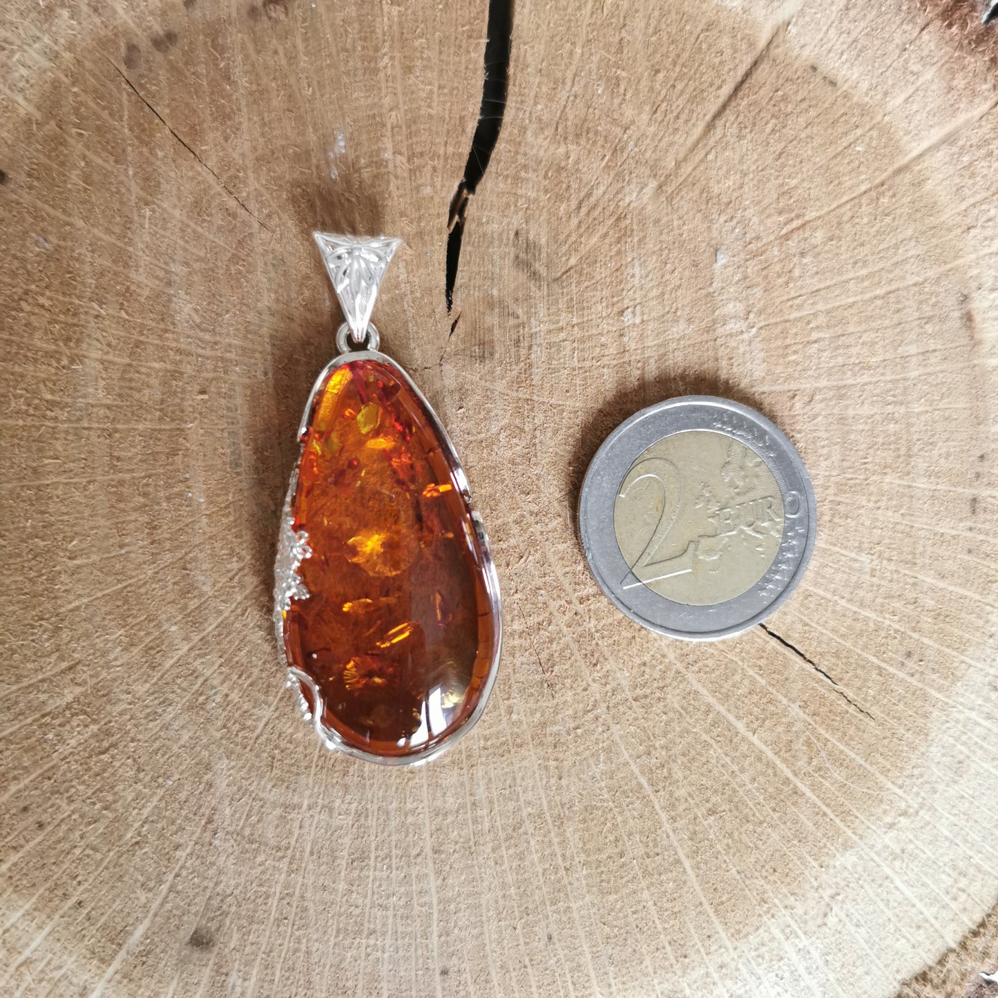 Pendentif en Ambre - Valentina