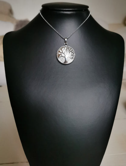 Collier Arbre de vie en howlite