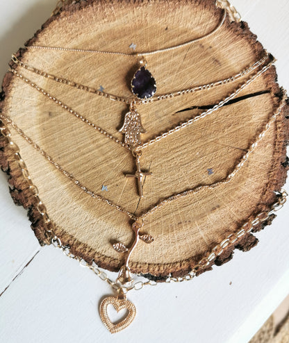 Collier multirangs JASMINE