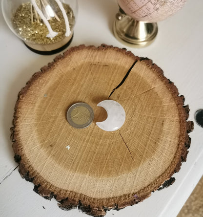 Croissant de lune en Cristal de roche