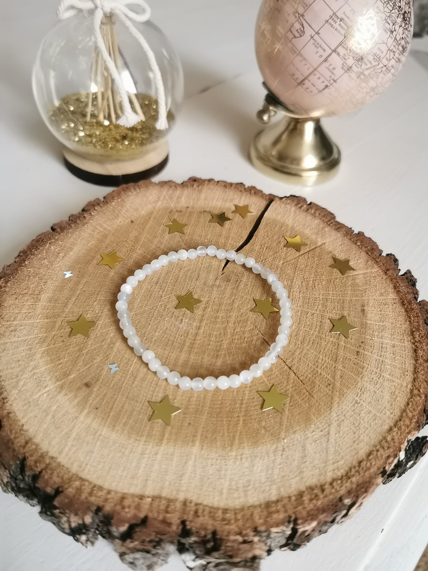 Bracelets en Pierre de lune