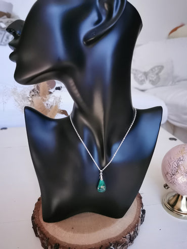 Pendentif en Malachite