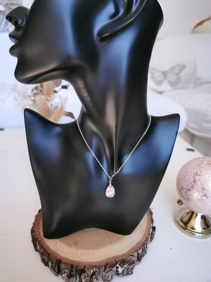 Pendentif en Rhodochrosite