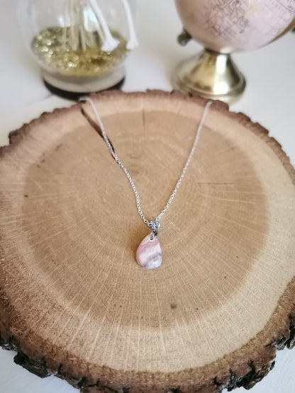 Pendentif en Rhodochrosite