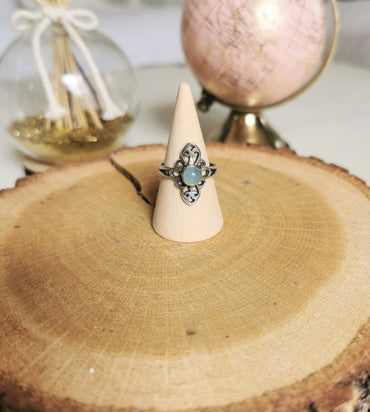 Bague ELENA en Aigue-Marine