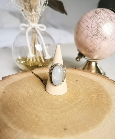 Bague LYRA en Pierre de lune
